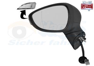 Retrovisor exterior VAN WEZEL 1808807