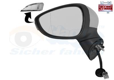 Retrovisor exterior VAN WEZEL 1808817