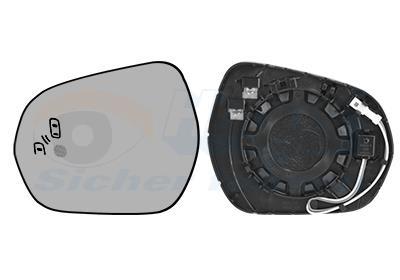 Cristal de espejo, retrovisor exterior VAN WEZEL ref. 1809837