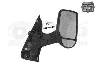 Retrovisor exterior VAN WEZEL ref. 1898808