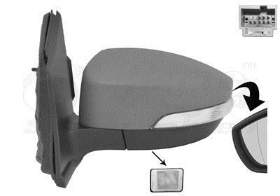 Retrovisor exterior VAN WEZEL ref. 1906817
