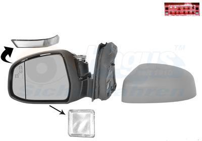 Retrovisor exterior VAN WEZEL 1945817