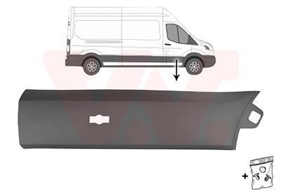 Baguette et bande protectrice, porte VAN WEZEL ref. 1991424