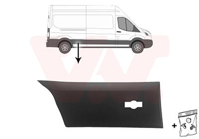 Friso e faixa protectora de painel lateral VAN WEZEL ref. 1992430
