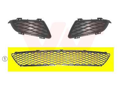 Grille de ventilation, pare-chocs VAN WEZEL 2754590 Grille de ventilation, pare-chocs VAN WEZEL 2754590