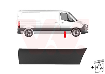 Friso de proteção de porta VAN WEZEL 2973404
