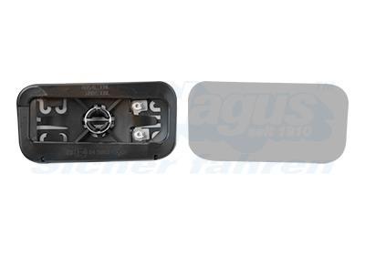 Cristal de espejo, retrovisor exterior VAN WEZEL ref. 2973833