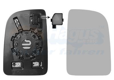 Cristal de espejo, retrovisor exterior VAN WEZEL ref. 2973866