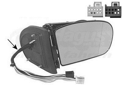 Retrovisor exterior VAN WEZEL 3032858
