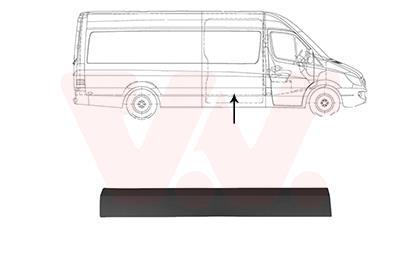 Baguette et bande protectrice, panneau latéral VAN WEZEL ref. 3077426