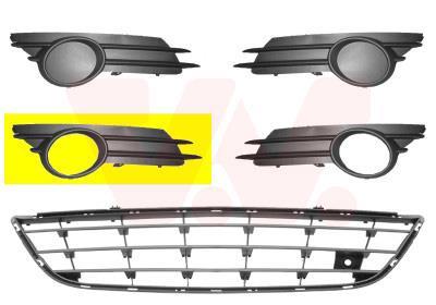 Grille de ventilation, pare-chocs VAN WEZEL 3750594