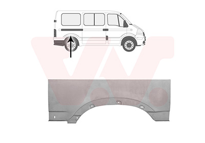 Panneau latéral VAN WEZEL 3798145