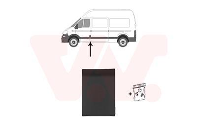 Baguette et bande protectrice, panneau latéral VAN WEZEL ref. 4388415