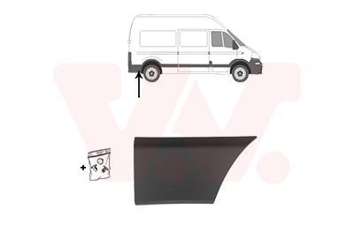 Listón embellecedor/protector, panel lateral VAN WEZEL ref. 4388428