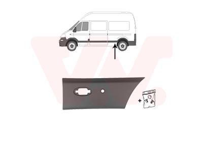 Listón embellecedor/protector, panel lateral VAN WEZEL 4399405