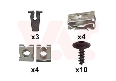 Kit de montaje, guardabarros VAN WEZEL ref. 4941796