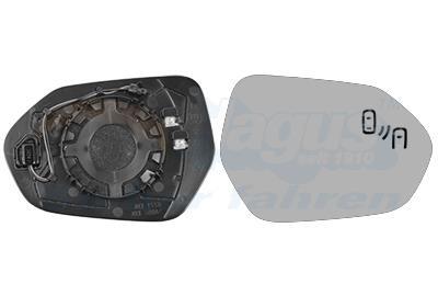 Cristal de espejo, retrovisor exterior VAN WEZEL ref. 5415836