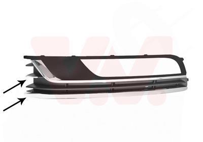 Grille de ventilation, pare-chocs VAN WEZEL 5740595