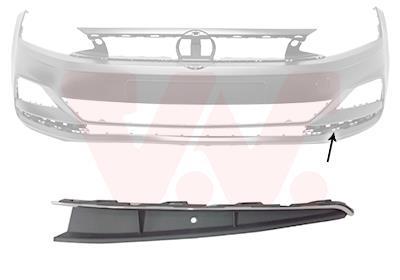 Grille de ventilation, pare-chocs VAN WEZEL ref. 5751597