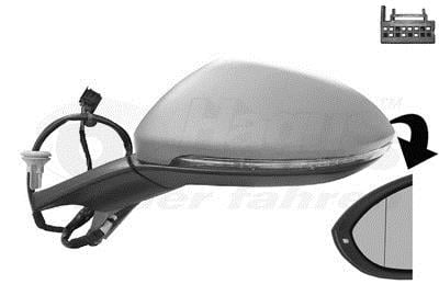 Rétroviseur extérieur VAN WEZEL ref. 5766807