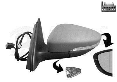 Retrovisor exterior VAN WEZEL ref. 5772817