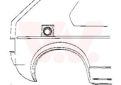 Panneau latéral VAN WEZEL ref. 5810190