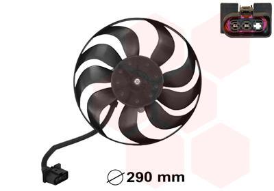 Ventilateur de refroidissement du moteur (Motoventilateur) VAN WEZEL ref. 5827744