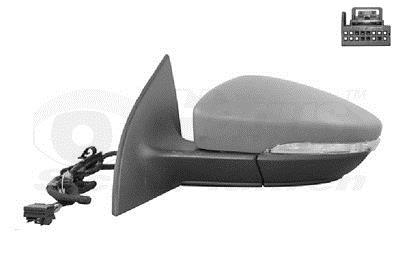 6102020404492P 4MAX Cristal De Espejo Retrovisor Exterior Derecho