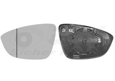 Espelho de retrovisor VAN WEZEL ref. 5849837