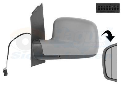 Retrovisor exterior VAN WEZEL ref. 5867817