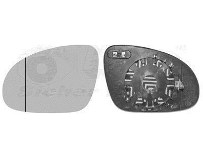 Cristal de espejo, retrovisor exterior VAN WEZEL ref. 5895837