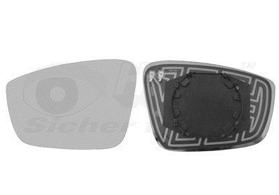 Cristal de espejo, retrovisor exterior VAN WEZEL ref. 7617837