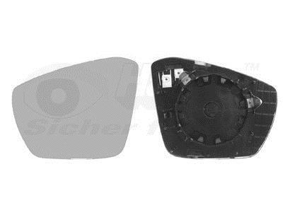 Cristal de espejo, retrovisor exterior VAN WEZEL ref. 7624837