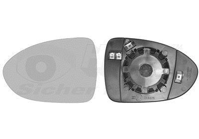 Cristal de espejo, retrovisor exterior VAN WEZEL ref. 8323837