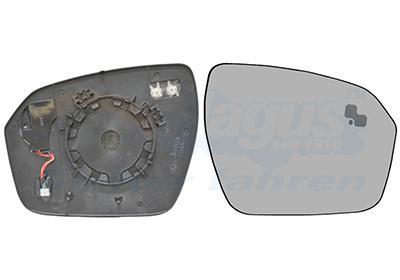 Espelho de retrovisor VAN WEZEL 0251836