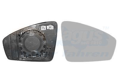 Cristal de espejo, retrovisor exterior VAN WEZEL ref. 5747838