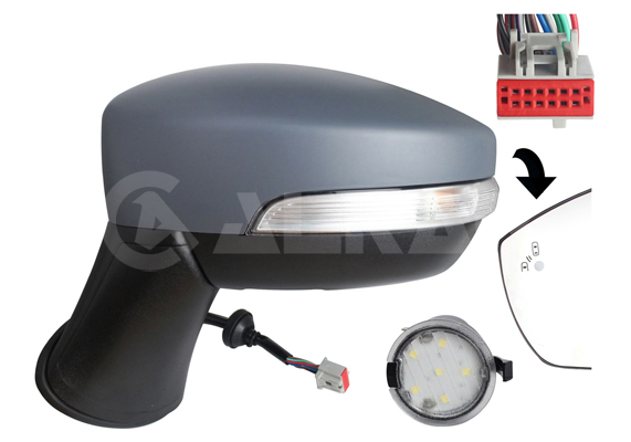 Rétroviseur extérieur ALKAR AUTOMOTIVE S.A. 9043016
