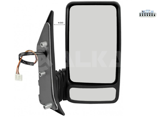 Rétroviseur extérieur ALKAR AUTOMOTIVE S.A. 9212977
