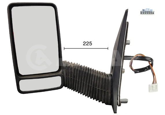 Rétroviseur extérieur ALKAR AUTOMOTIVE S.A. 9215977