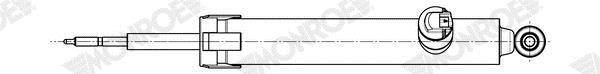 Amortecedor de choques MONROE Monroe RideSense Electronic Suspension - ref. C1526L
