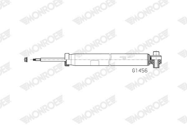 Amortiguadores MONROE MONROE ORIGINAL (Gas Technology) - ref. G1456
