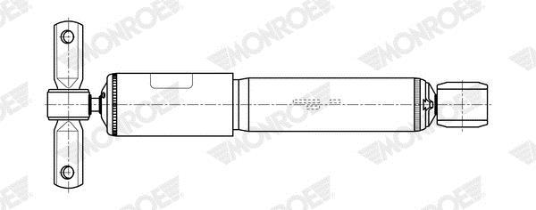 Amortisseur MONROE MONROE ORIGINAL (Gas Technology) - ref. G2257