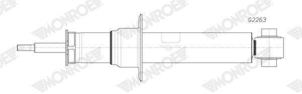 Amortiguadores MONROE MONROE ORIGINAL (Gas Technology) - ref. G2263