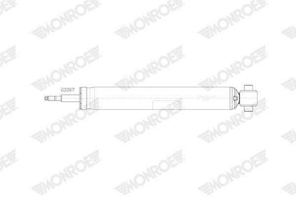 Amortisseurs MONROE MONROE ORIGINAL (Gas Technology) - ref. G2267