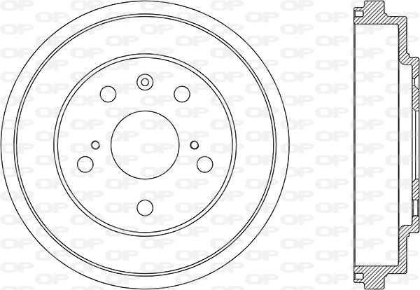 Tambour de frein OPEN PARTS BAD9099.10