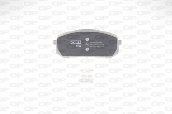 Jeu de 4 plaquettes de frein OPEN PARTS BPA1998.02
