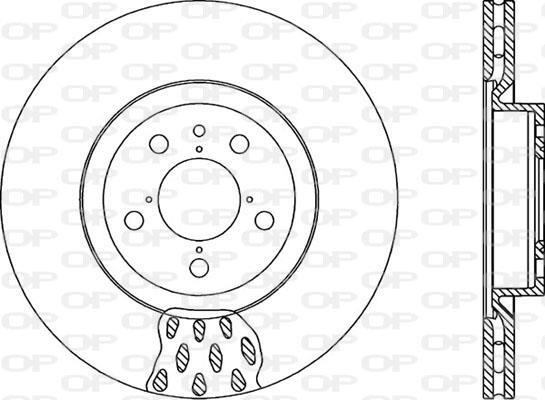 Discos de travão OPEN PARTS ref. BDA1015.20