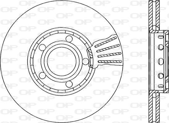 Discos de travão OPEN PARTS ref. BDA1039.20