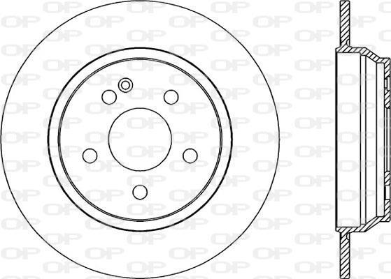 Discos de travão OPEN PARTS ref. BDA2040.10