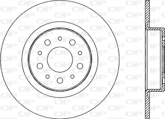 Discos de travão OPEN PARTS ref. BDA2179.10